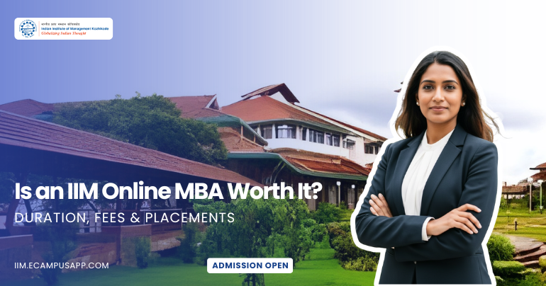 Is an IIM Online MBA Worth It