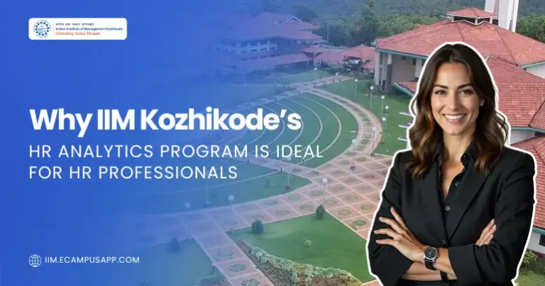 IIM Kozhikode HR Analytics Programme .